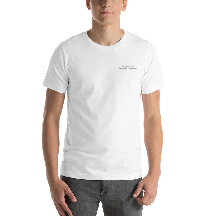 T-shirt "J'ai eu mon Bac en arrivant avec 1 an de retard"