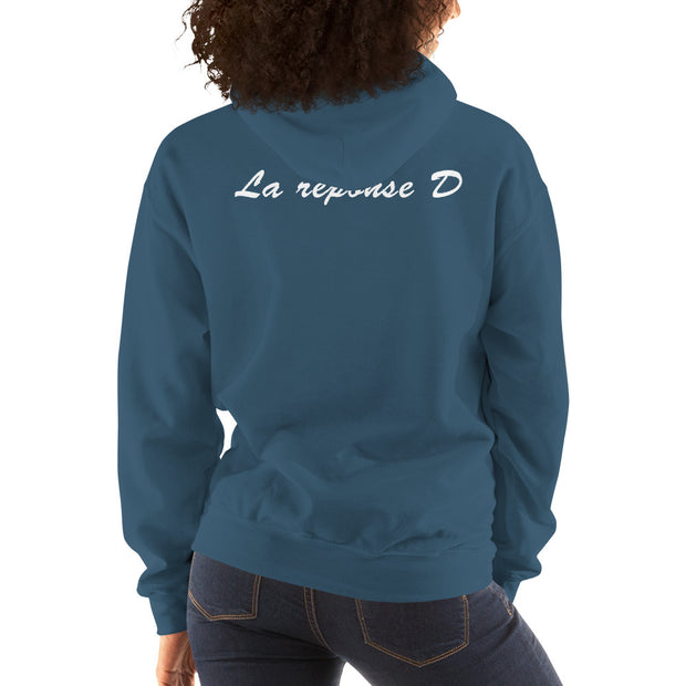 Sweatshirt à capuche "LA Réponse D"