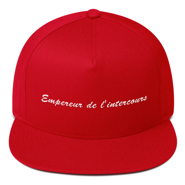 Casquette snapback "Empereur de l'intercours"