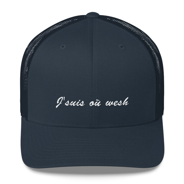 Casquette "J'suis où wesh"