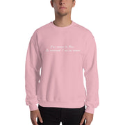 Sweatshirt "J'ai eu mon Bac en arrivant 1 an en retard"