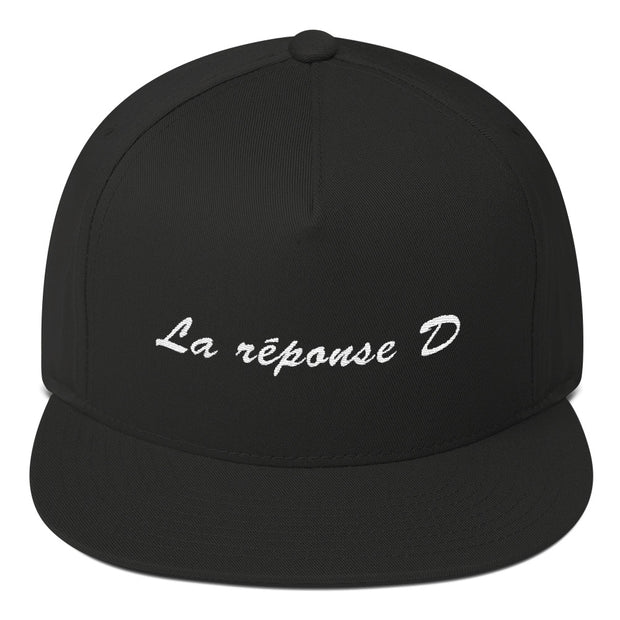 Casquette snapback "La Réponse D"