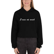 Sweatshirt à capuche "J'suis où wesh on est en juin j'ai rien compris"