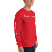 T-shirt à longues manches "J'suis où wesh"