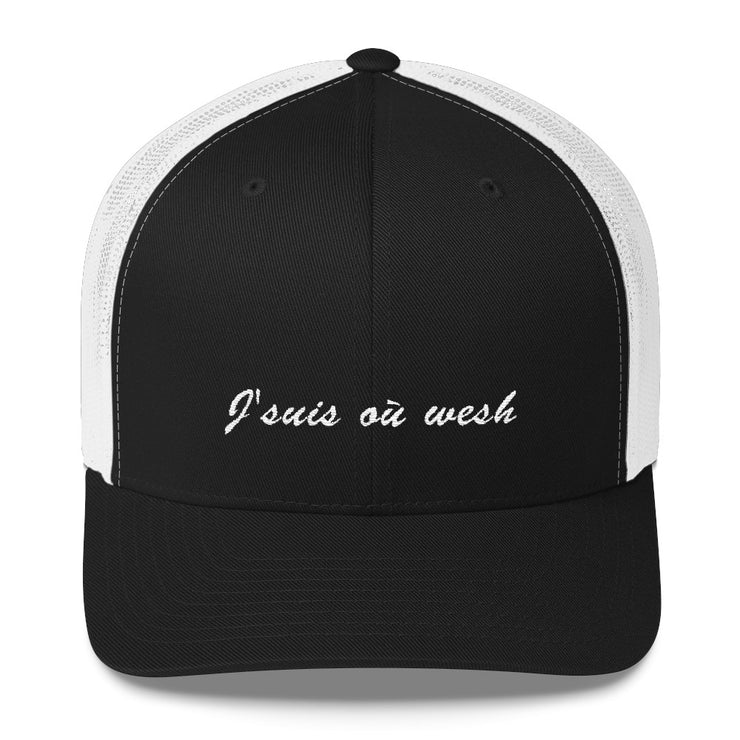 Casquette "J'suis où wesh"