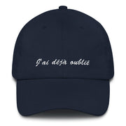 Casquette baseball "J'ai déjà oublié"