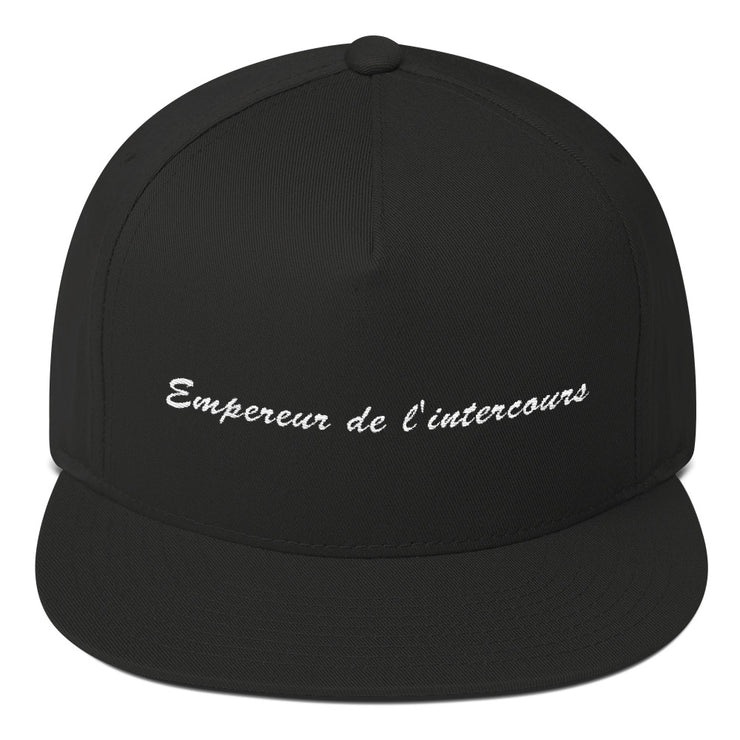 Casquette snapback "Empereur de l'intercours"