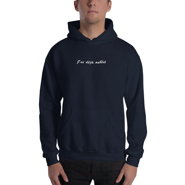 Sweatshirt à capuche "J'ai déjà oublié"