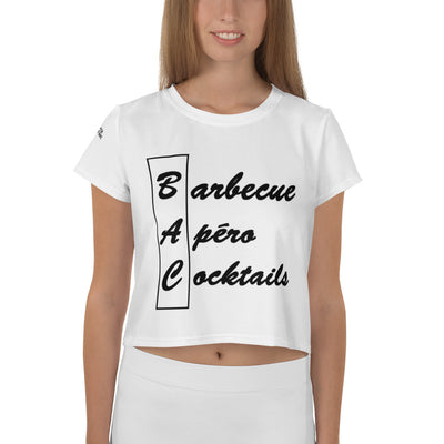 T-Shirt Crop "BAC/Écoles"