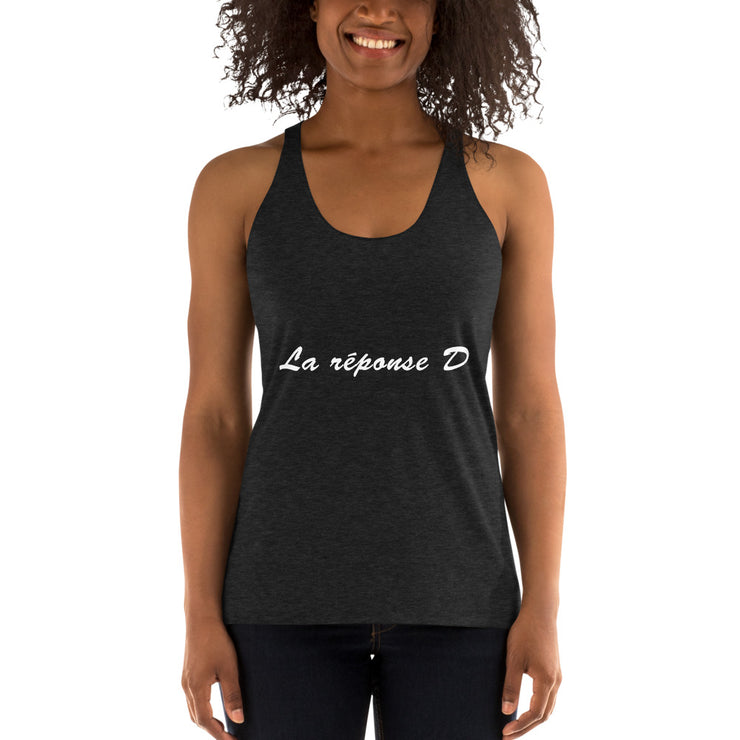 Tank Top "La Réponse D"