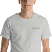 T-shirt "J'ai eu mon Bac en arrivant avec 1 an de retard"