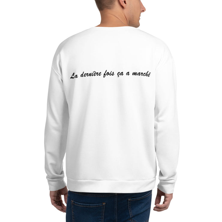 Sweatshirt à longues manches "J'y vais au talent"