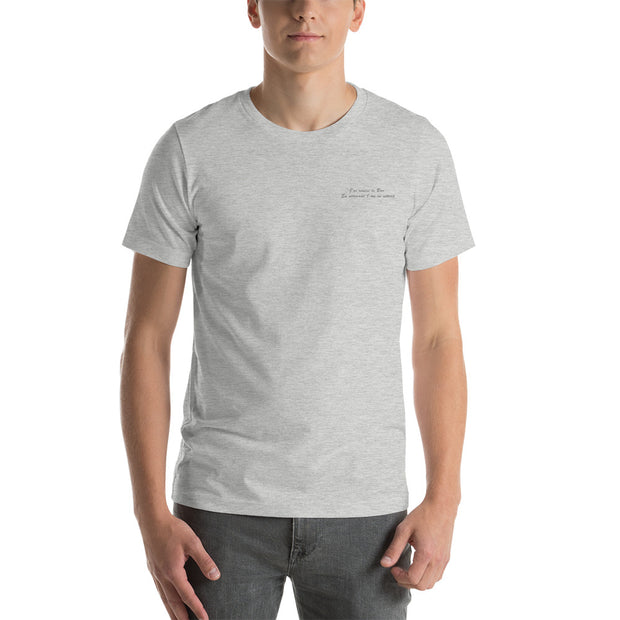 T-shirt "J'ai eu mon Bac en arrivant avec 1 an de retard"