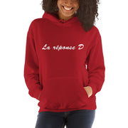 Sweatshirt à capuche "LA Réponse D"