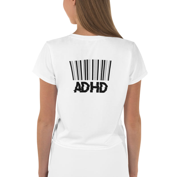 T-Shirt Crop "ADHD"