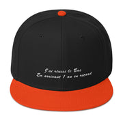 Casquette snapback "J'ai réussi le Bac en arrivant 1 an en retard"