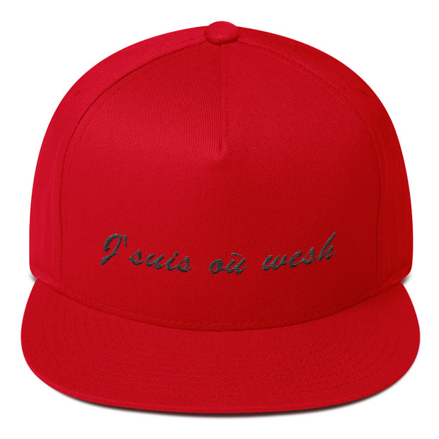 Casquette snapback "J'suis où wesh"